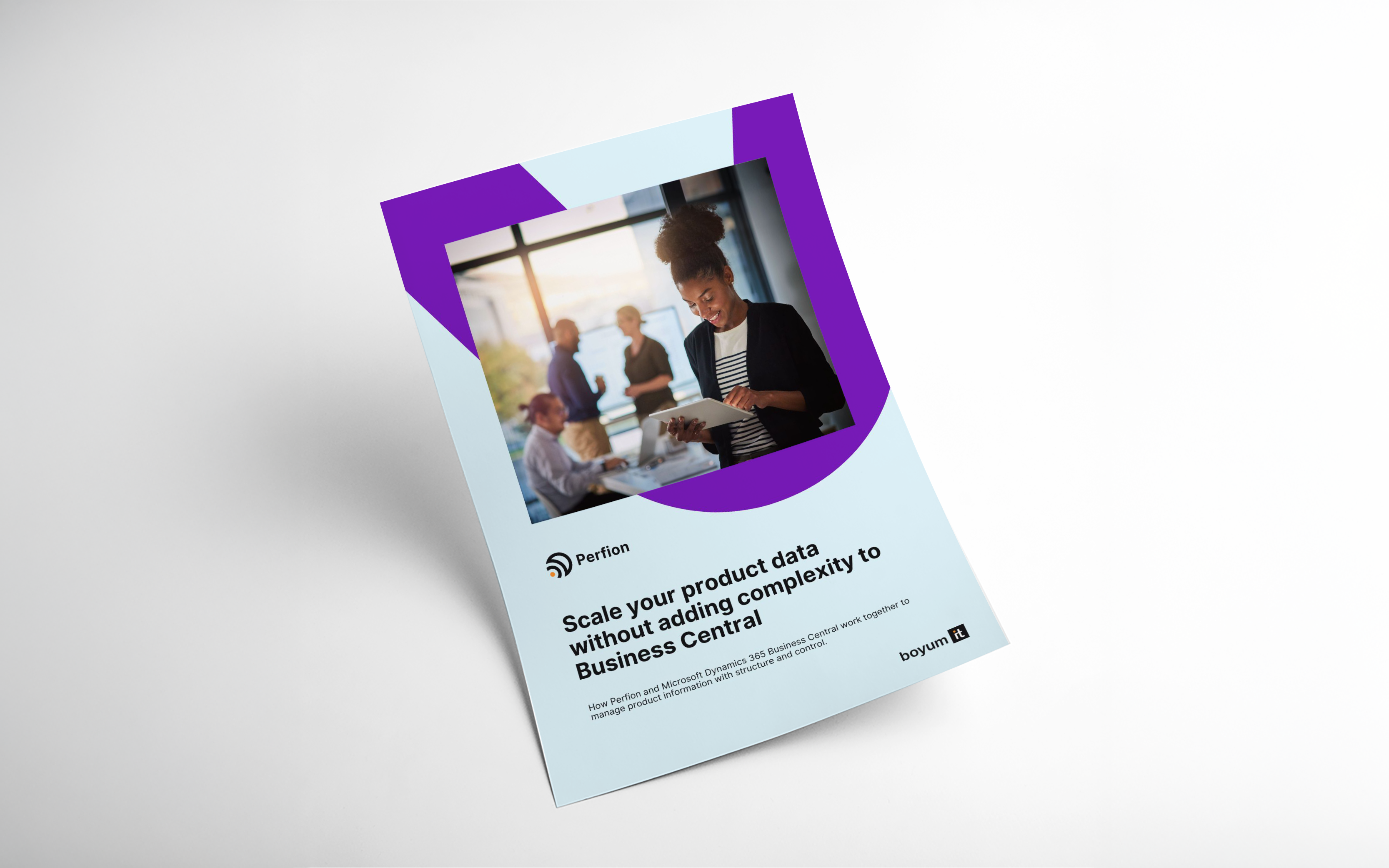 Perfion and Microsoft Dynamics 265 mockup