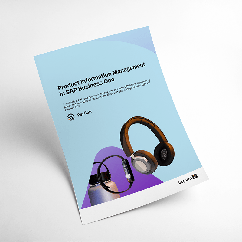 A4 Paper PSD MockUp-Perfion_and_SAPB1_Factsheet_EN